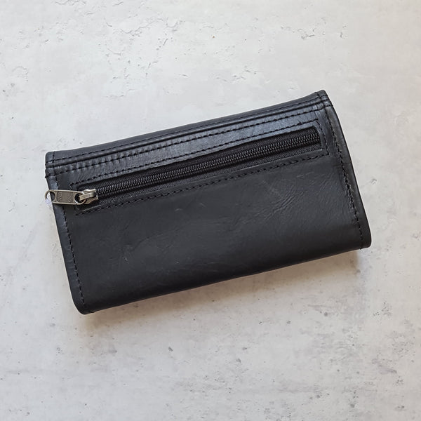 Ladies Leather Purse - Black