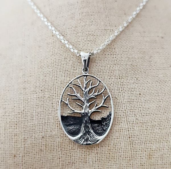 Tree of Life Sterling Silver Pendant