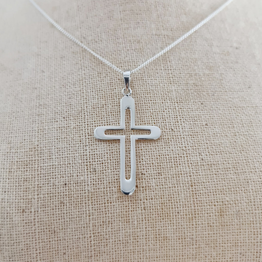 Sterling Silver Cross Pendant