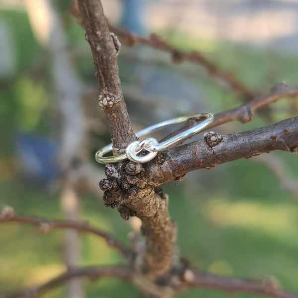 Sterling Silver Knot Ring