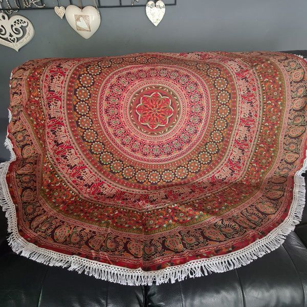 Zara Mandala Roundie - Tassel Fringe