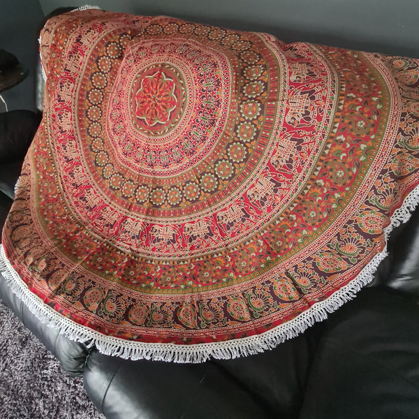 Zara Mandala Roundie - Tassel Fringe