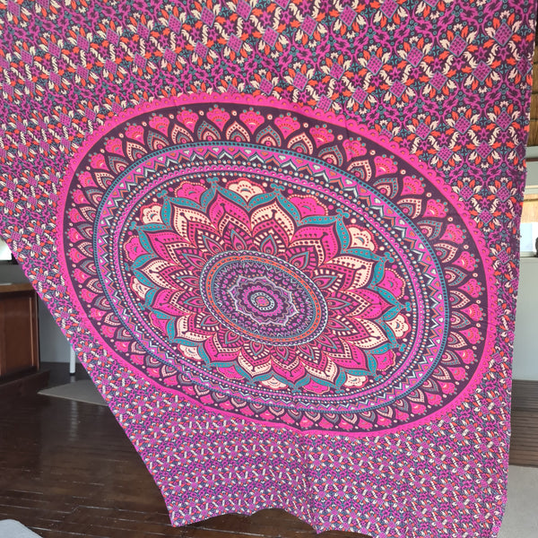 Amethyst Lotus Twin Throw