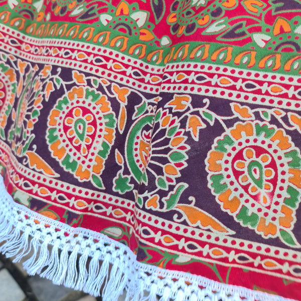 Zara Mandala Roundie - Tassel Fringe