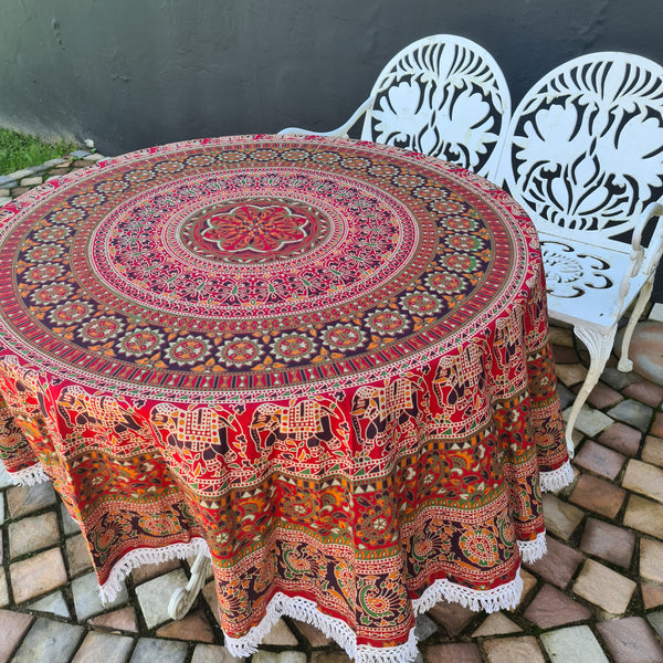 Zara Mandala Roundie - Tassel Fringe