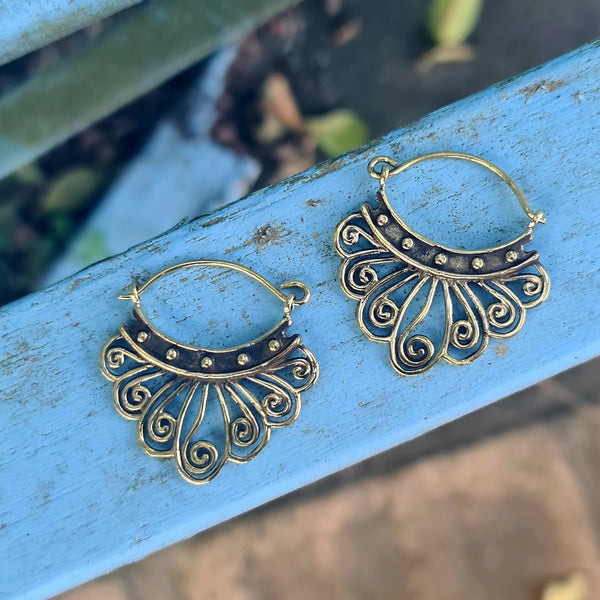 Tribal Brass Clasps