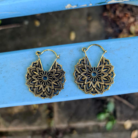 Mandala Brass Clasps