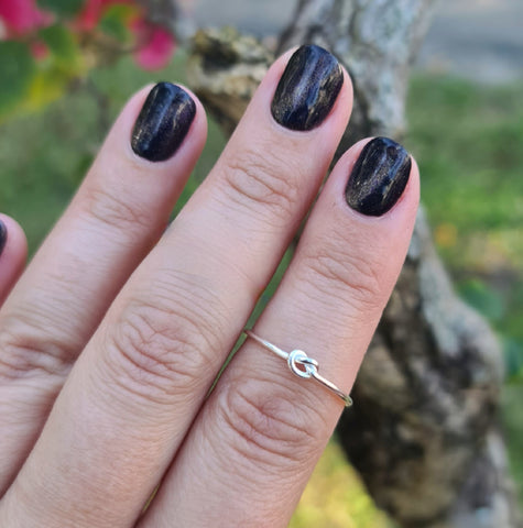 Sterling Silver Knot Ring