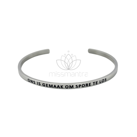 Ons Is Gemaak Om Spore Te Los