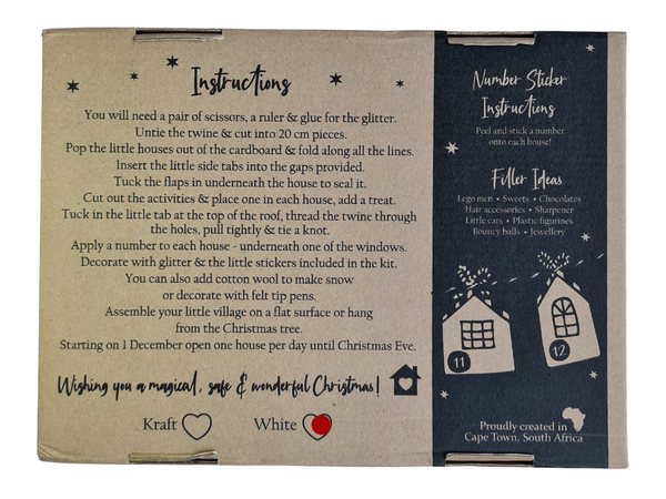 Advent Town Christmas Calendar