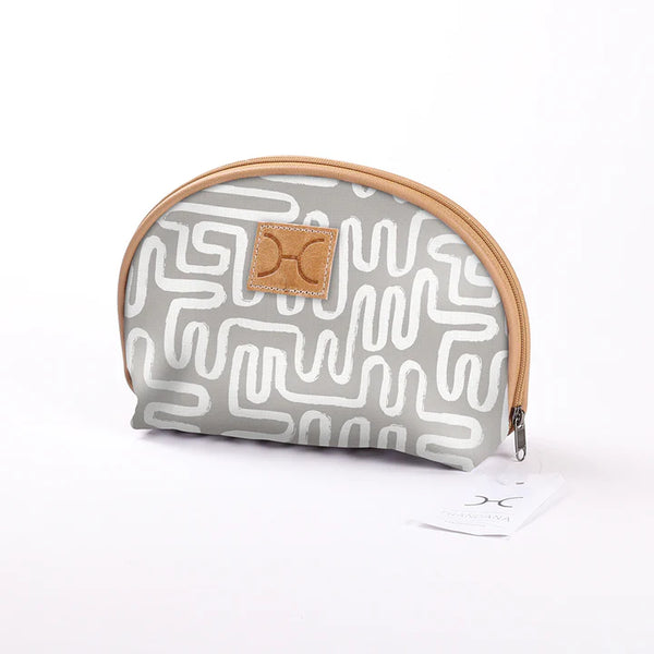 Big Mouth Bag - Laminated Fabric - Geo - Moonstruck