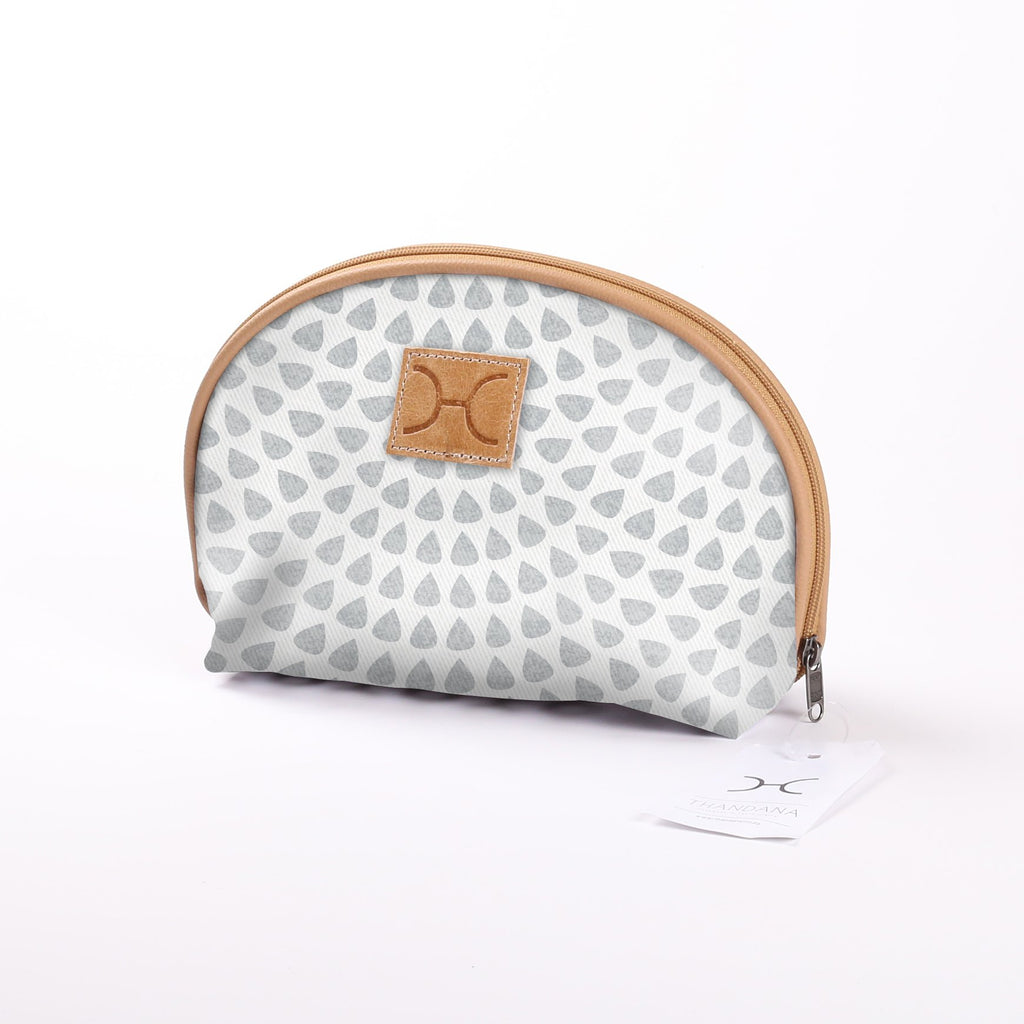 Big Mouth Bag - Laminated Fabric - Scale Away With Me - Grey