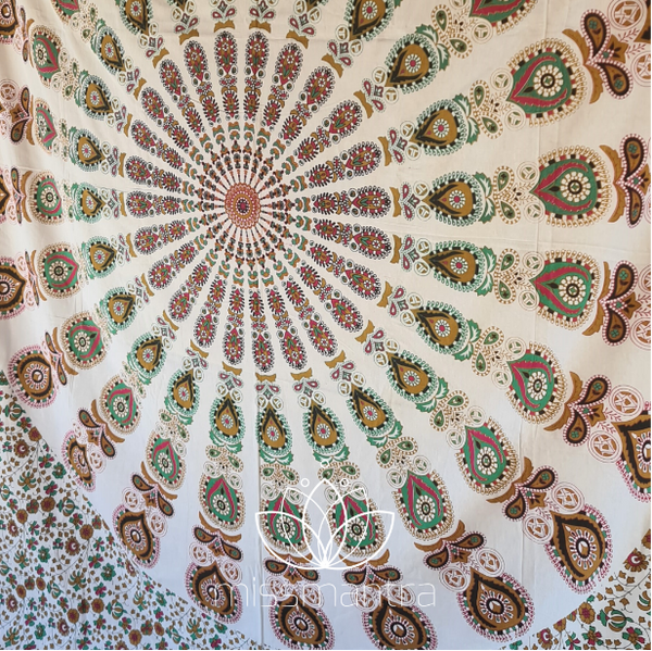 Candy Crush Queen Mandala Throw