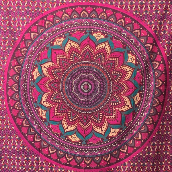Amethyst Lotus Twin Throw
