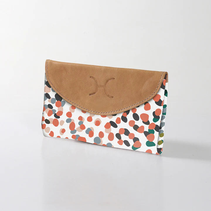 Ladies Purse Laminated Fabric - Confetti
