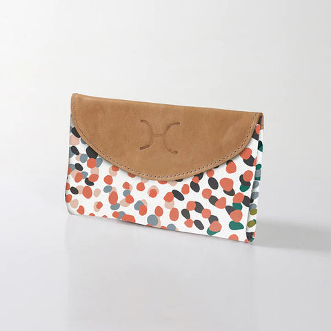 Ladies Wallet Laminated Fabric - Confetti