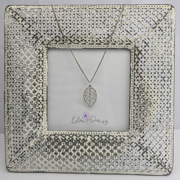 Leaf - Sterling Silver Pendant