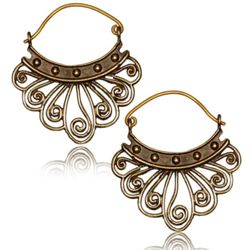 Tribal Brass Clasps
