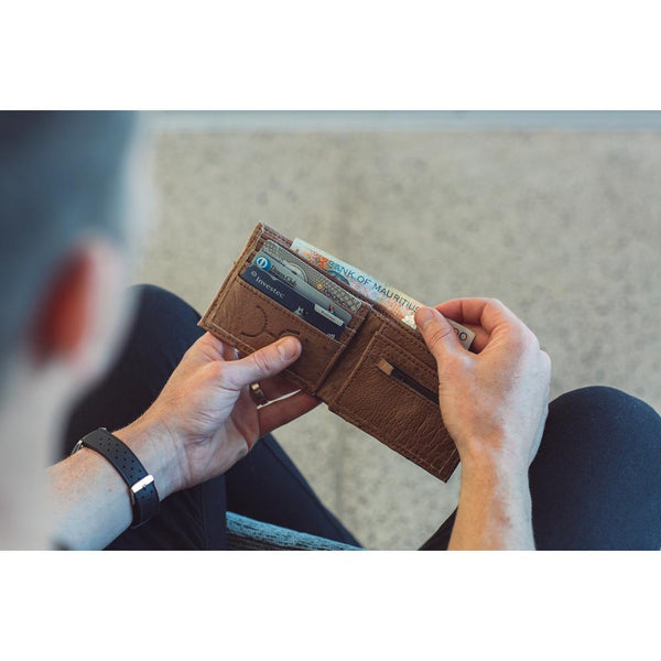 Mens Wallet - Leather - Black