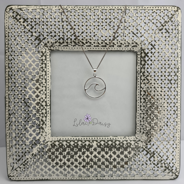 Wave - Sterling Silver Pendant