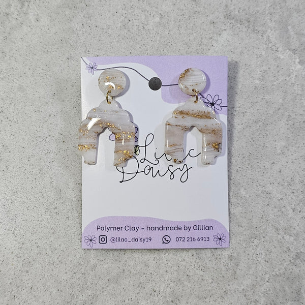 Polymer Clay Earring - LD175