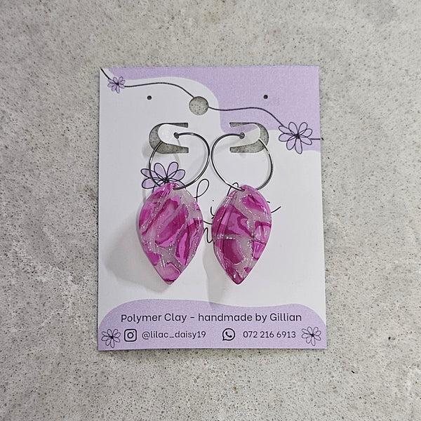 Polymer Clay Earring - LD214