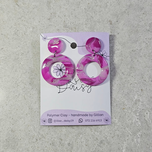 Polymer Clay Earring - LD216