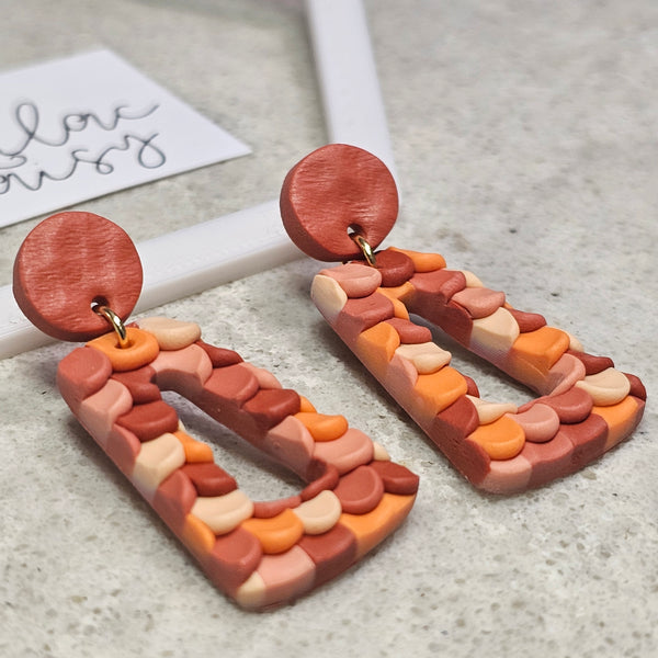 Polymer Clay Earring - LD429