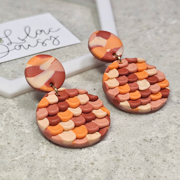 Polymer Clay Earring - LD433