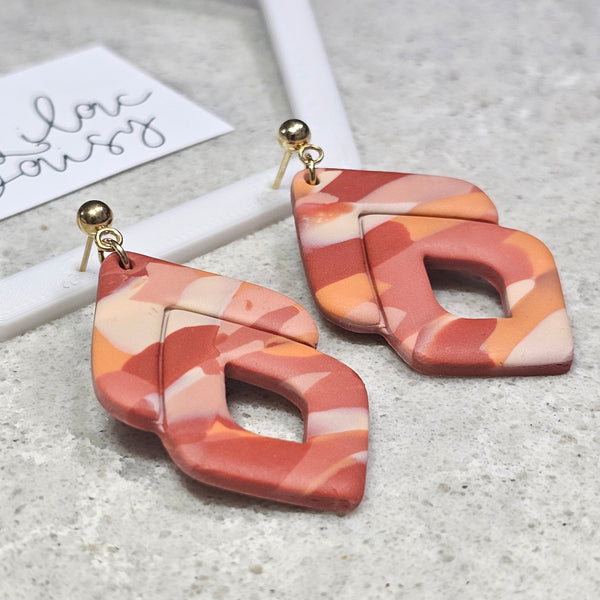 Polymer Clay Earring - LD437