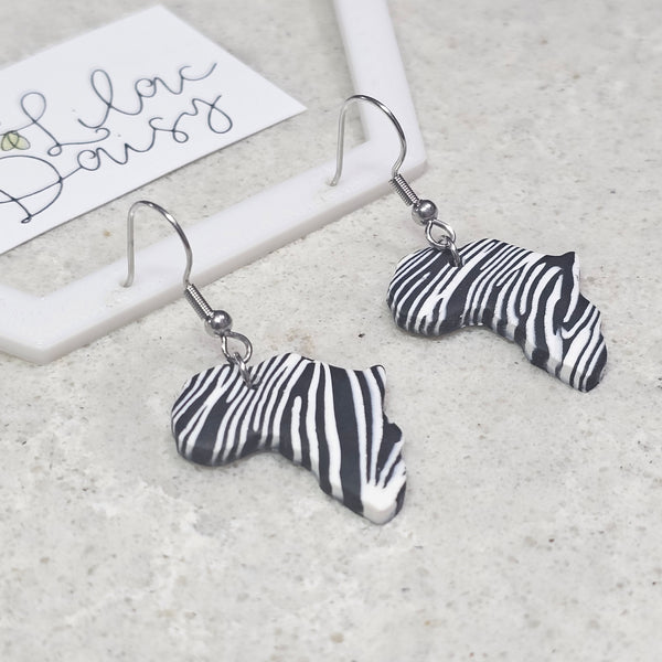 Polymer Clay Earring - LD438