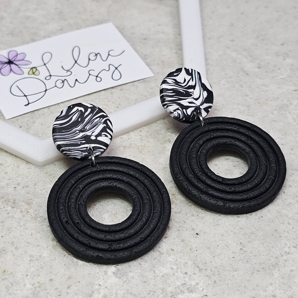 Polymer Clay Earring - LD453