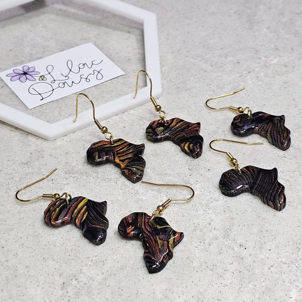 Polymer Clay Earring - LD464