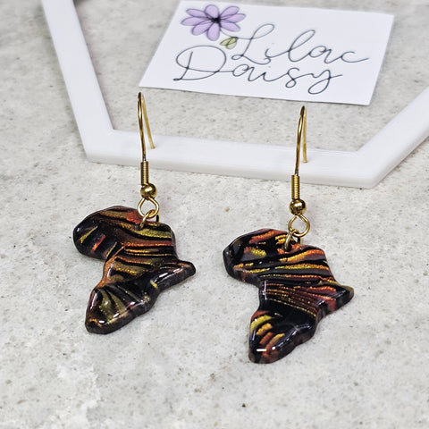 Polymer Clay Earring - LD464