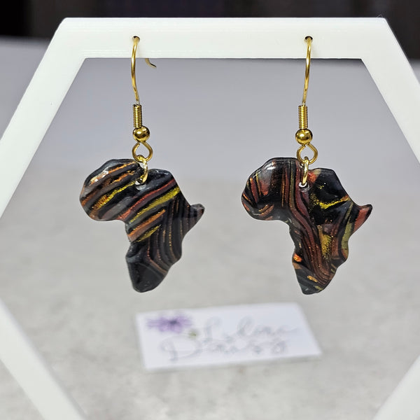 Polymer Clay Earring - LD464