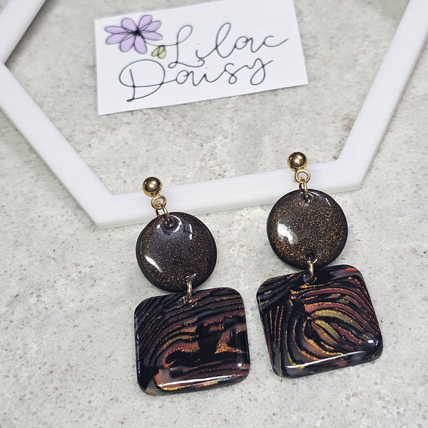 Polymer Clay Earring - LD466