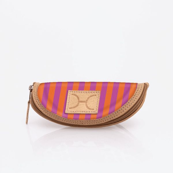 Glasses Case | Laminated Fabric - Linear - Preppy