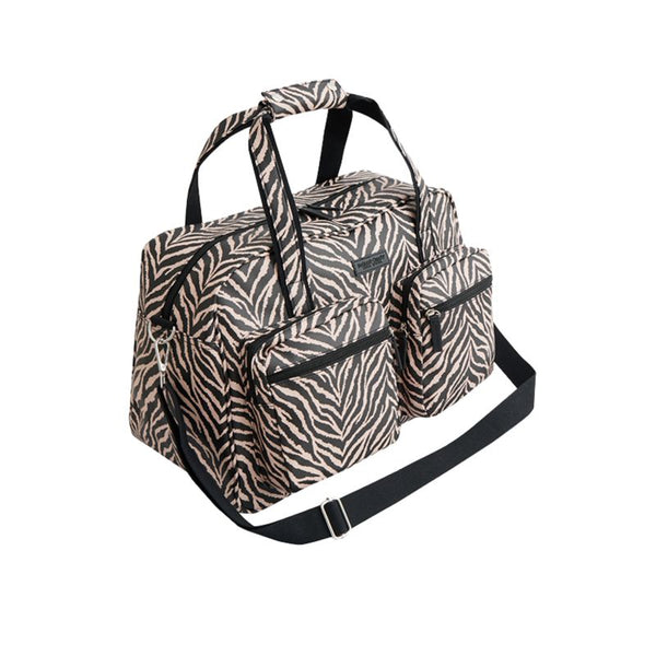 SoGood-Candy Weekender Bag - Zebra