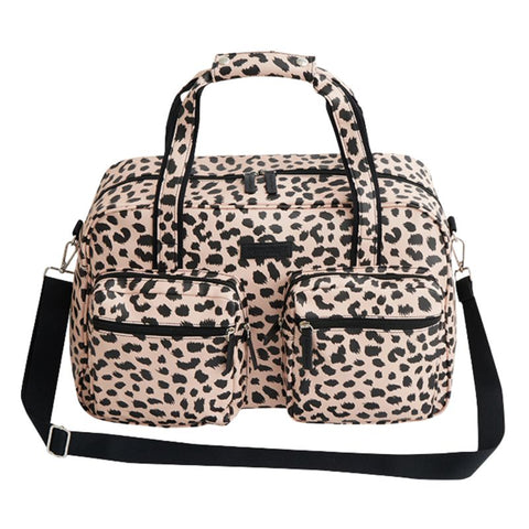 SoGood-Candy Weekender Bag - Cheetah