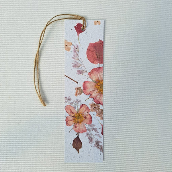 Summer Blossom - Growing Paper Bookmark