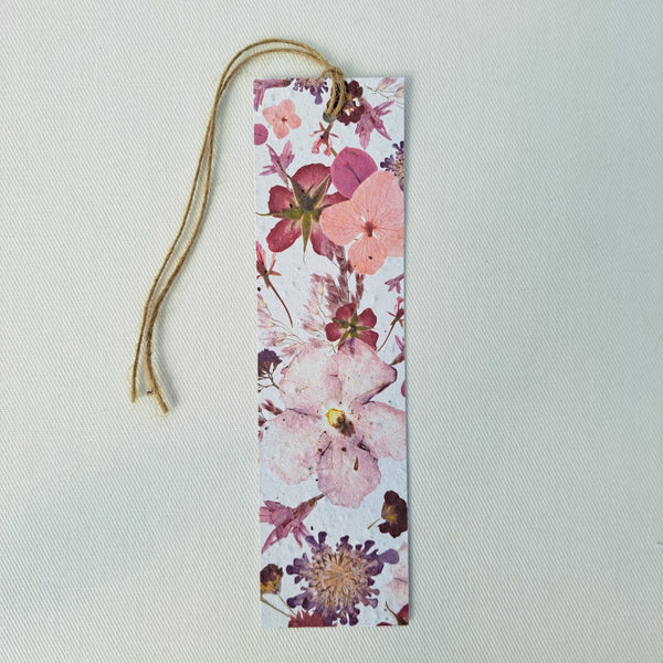 Wild Flower Fields - Growing Paper Bookmark