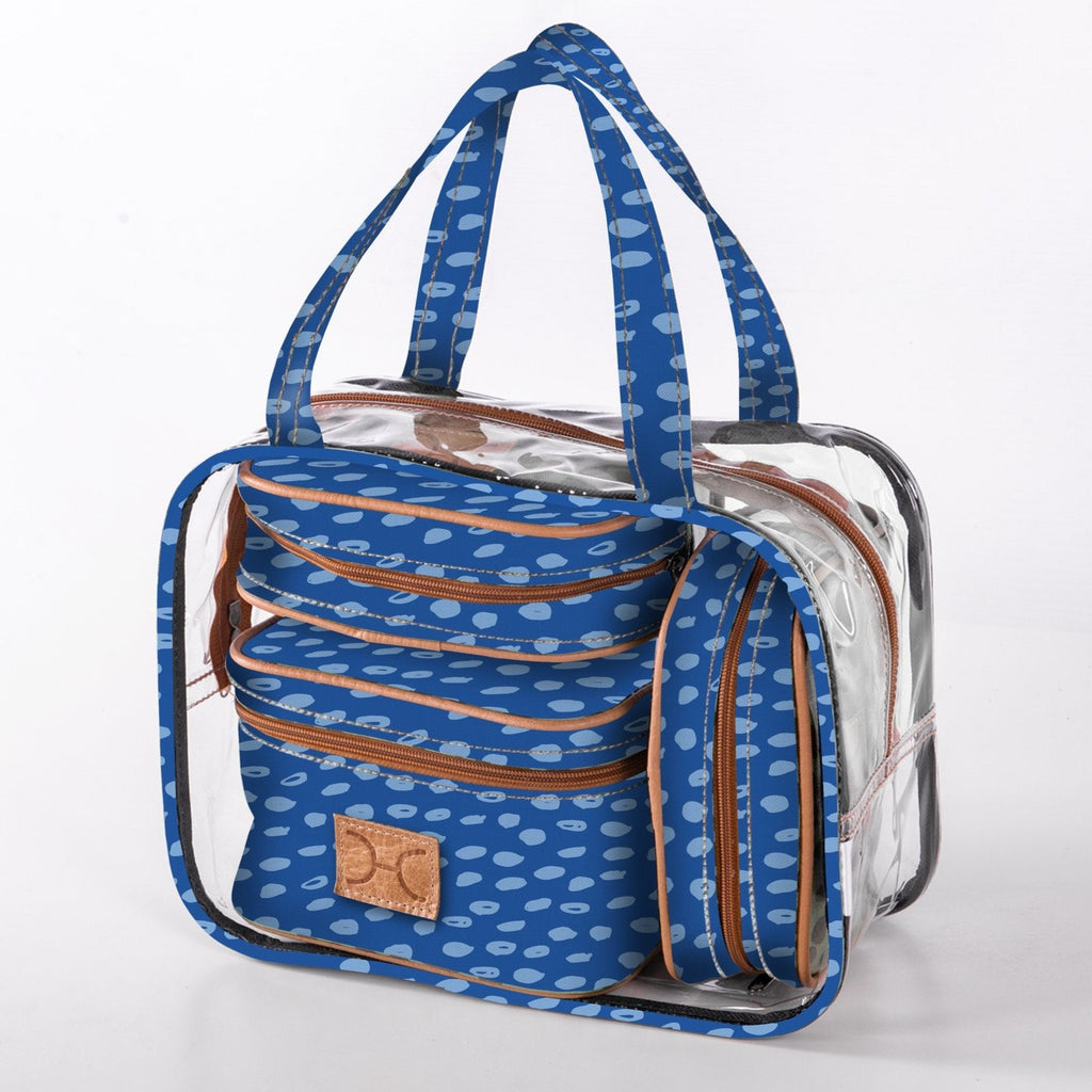 MAXI Bag Set Laminated Fabric - Seed - Blue