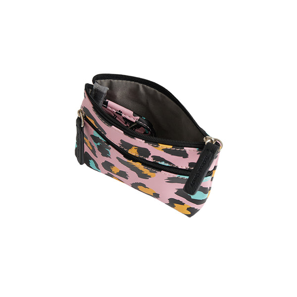 SoGood-Candy Keyring Purse - Playful Leopard