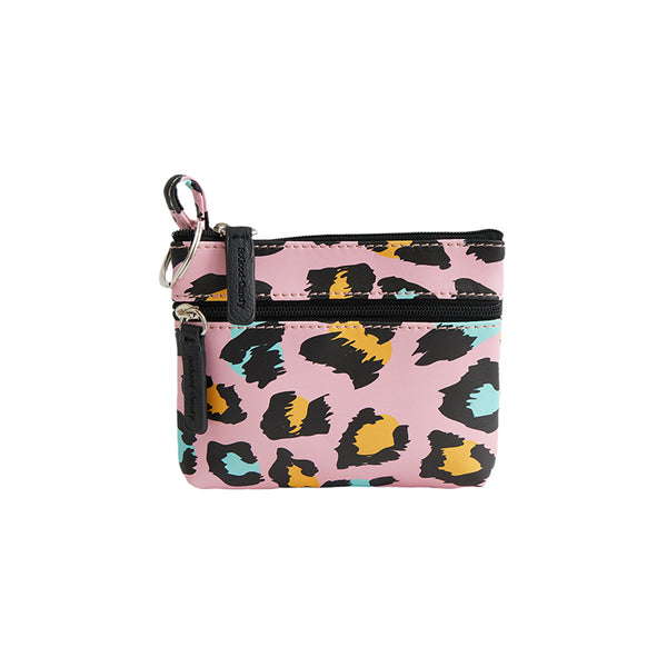 SoGood-Candy Keyring Purse - Playful Leopard