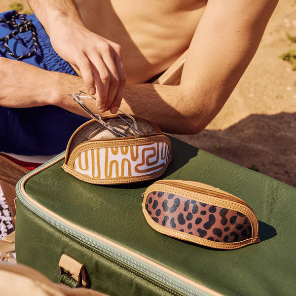 Glasses Case | Laminated Fabric - Indie - Pitch