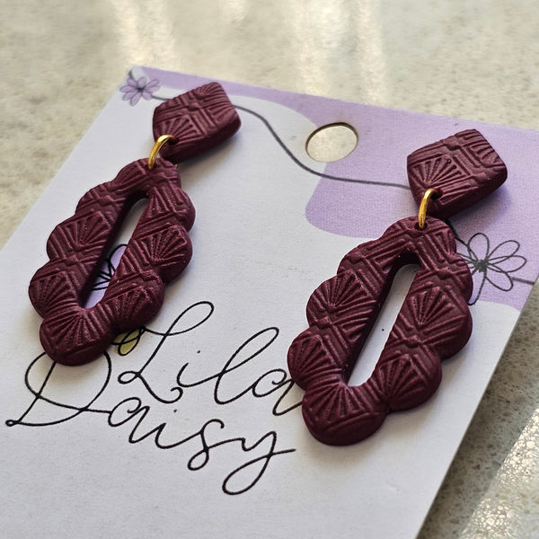 Polymer Clay Earring - LD336