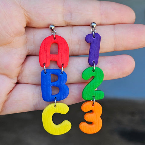 Polymer Clay Earring - LD579