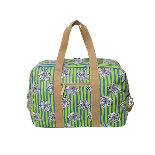 SoGood-Candy Weekender Bag - Zebra Flowers