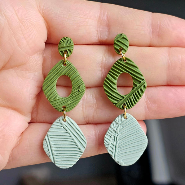 Polymer Clay Earring - LD665