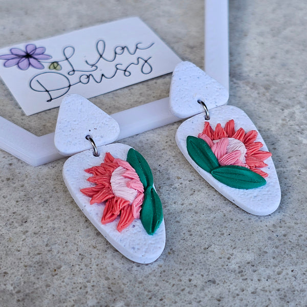 Polymer Clay Earring - LD567
